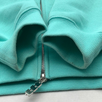 【中古品】【メンズ】 TTTMSW TTT-CT-004 WAVE LOGO HOODIE ロゴフーディ パーカー オーバーサイズ ブランド 古着 142-260815-gm-47-fuzh サイズ：L カラー：ミントグリーン 万代Net店