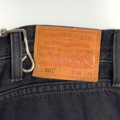 【中古品】【メンズ】 LEVI'S PC99-A6738-0000 501 DENIM EDIFICE別注 デニムパンツ ジーンズ ボトムス 156-260815-gm-55-fuzh サイズ：W40L26 カラー：ブラック 万代Net店