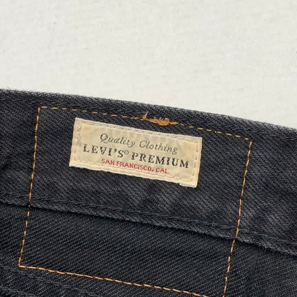【中古品】【メンズ】 LEVI'S PC99-A6738-0000 501 DENIM EDIFICE別注 デニムパンツ ジーンズ ボトムス 156-260815-gm-55-fuzh サイズ：W40L26 カラー：ブラック 万代Net店