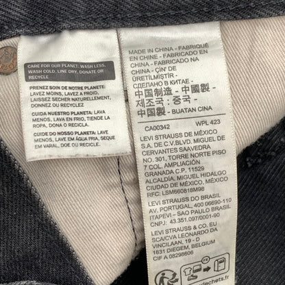 【中古品】【メンズ】 LEVI'S PC99-A6738-0000 501 DENIM EDIFICE別注 デニムパンツ ジーンズ ボトムス 156-260815-gm-55-fuzh サイズ：W40L26 カラー：ブラック 万代Net店
