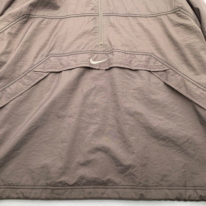 【中古品】【メンズ】 NIKE ナイキ F6-01-05-PRA NYLON JACKET ナイロンジャケット 90s ブランド 古着 ブルゾン 148-260815-gm-53-fuzh サイズ：L カラー：ブラウン 万代Net店