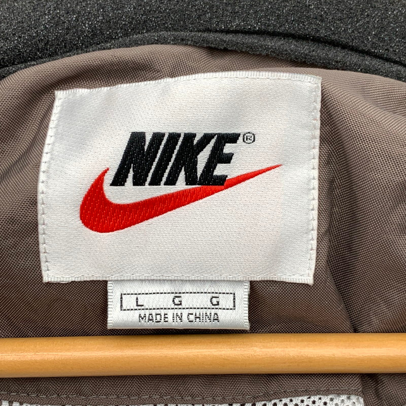 【中古品】【メンズ】 NIKE ナイキ F6-01-05-PRA NYLON JACKET ナイロンジャケット 90s ブランド 古着 ブルゾン 148-260815-gm-53-fuzh サイズ：L カラー：ブラウン 万代Net店