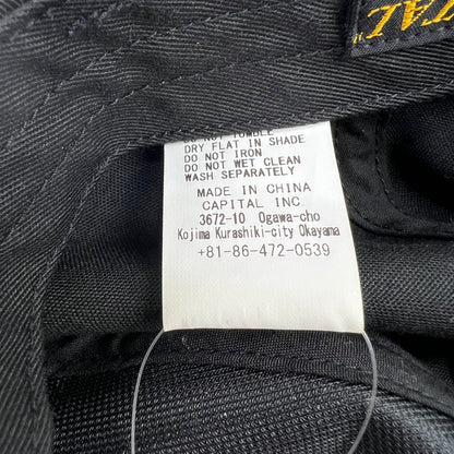【中古品】【メンズ】 KAPITAL キャピタル K2503XH801 CAP キャップ BLACK SIZE:ONE SIZE 帽子 185-260816-io-19-fuzh カラー：ブラック 万代Net店