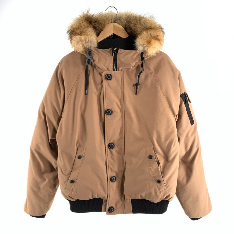 【中古品】【メンズ】 CAPE HEIGHTZ BAITMAN DOWN JACKET ダウンジャケット アウター ブランド 古着 144-260815-gm-52-fuzh サイズ：SKINNY カラー：ベージュ 万代Net店