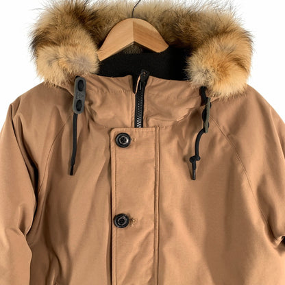 【中古品】【メンズ】 CAPE HEIGHTZ BAITMAN DOWN JACKET ダウンジャケット アウター ブランド 古着 144-260815-gm-52-fuzh サイズ：SKINNY カラー：ベージュ 万代Net店