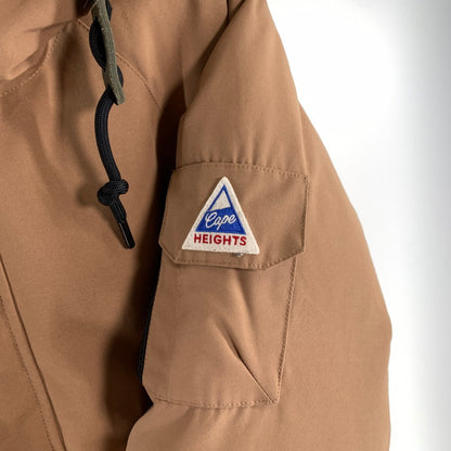 【中古品】【メンズ】 CAPE HEIGHTZ BAITMAN DOWN JACKET ダウンジャケット アウター ブランド 古着 144-260815-gm-52-fuzh サイズ：SKINNY カラー：ベージュ 万代Net店