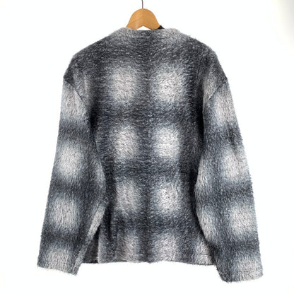 【中古品】【メンズ】 PLEASURES CARDIGAN プレジャーズ カーディガン ニット セーター 142-260815-gm-50-fuzh サイズ：XL カラー：グレー 万代Net店