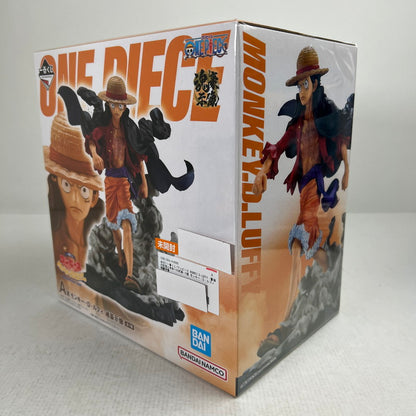 【中古美品】 未開封 一番くじ ワンピース MONKEY.D.LUFFY -冒険の記憶と未来への航路- A賞 モンキー・D・ルフィ 魂豪示像 フィギュア 047-260929-io-10-fuzh 万代Net店