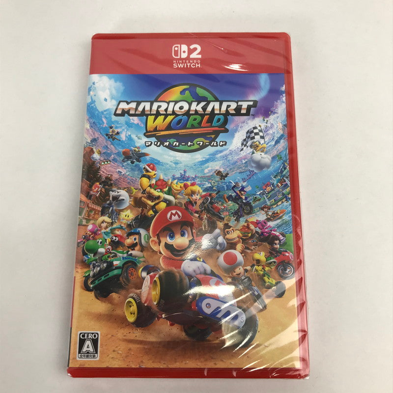 【中古美品】 未開封 マリオカート ワールド Nintendo Switch2 ニンテンドースイッチ2 スイッチ2 ゲームソフト マリオ マリカ [CERO区分_A / 全年齢対象商品] 029-260816-io-27-fuz 万代Net店