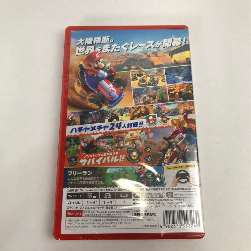 【中古美品】 未開封 マリオカート ワールド Nintendo Switch2 ニンテンドースイッチ2 スイッチ2 ゲームソフト マリオ マリカ [CERO区分_A / 全年齢対象商品] 029-260816-io-27-fuz 万代Net店