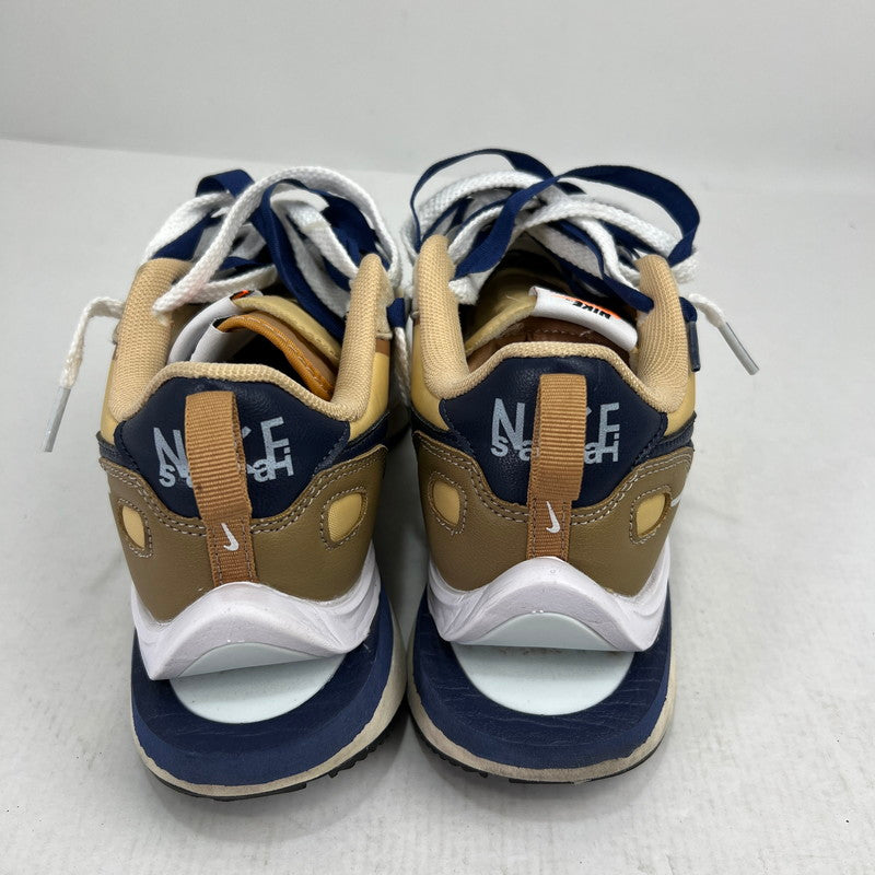 【中古品】【レディース】 NIKE×SACAI DD1875-200 VAPOR WAFFLE SESAME ヴェイパーワッフル セサミ BEIGE.NAVY SIZE:24.0cm ※汚れ・使用感あり 本体のみ スニーカー シューズ 靴 160-260816-io-17-fuzh カラー：ベージュ/ネイビー 万代Net店