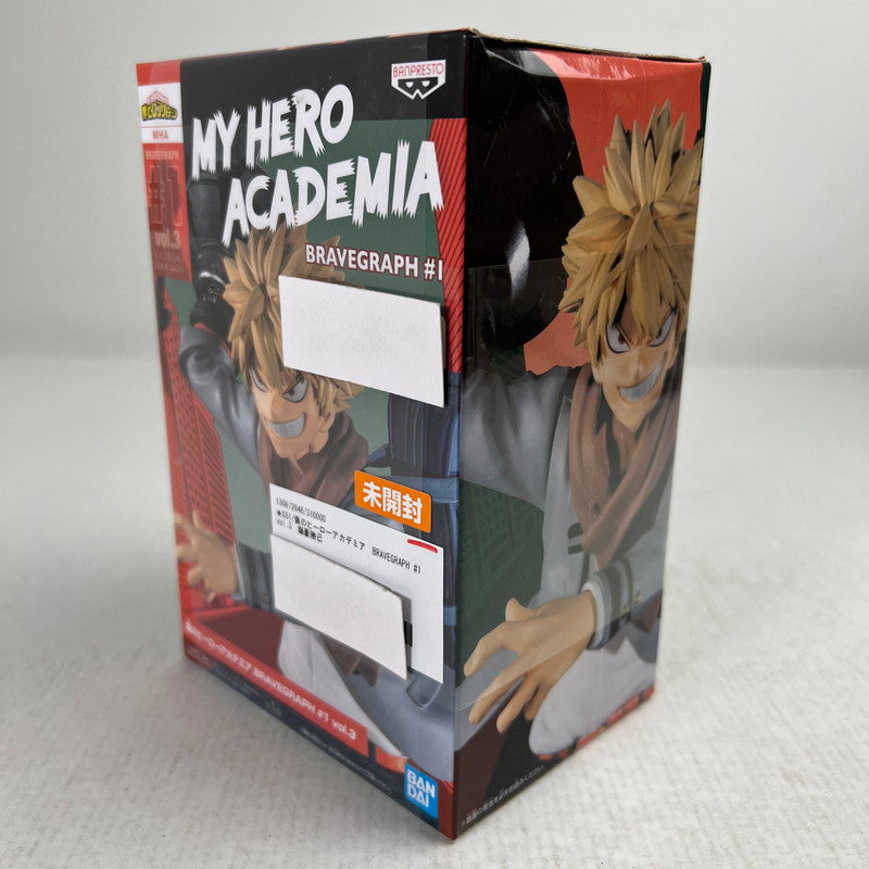 【中古美品】 未開封 僕のヒーローアカデミア BRAVEGRAPH #1 vol.3 爆豪勝己 ヒロアカ フィギュア ※箱傷みあり 051-260929-io-28-fuzh 万代Net店