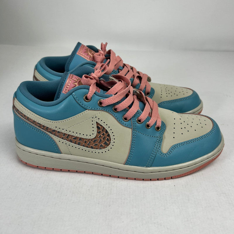 【中古品】【メンズ】 NIKE ナイキ IM8120-464 AIR JORDAN 1 LOW SE L BLUE.PINK.WHITE SIZE:26.5cm 黒タグ・箱有 スニーカー シューズ 靴 160-260816-io-03-fuzh 万代Net店