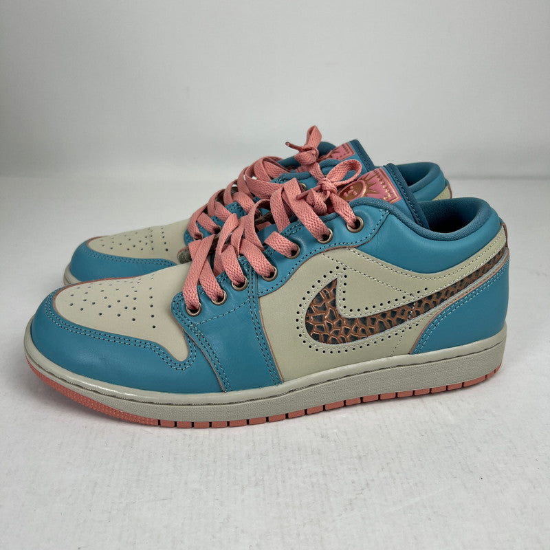 【中古品】【メンズ】 NIKE ナイキ IM8120-464 AIR JORDAN 1 LOW SE L BLUE.PINK.WHITE SIZE:26.5cm 黒タグ・箱有 スニーカー シューズ 靴 160-260816-io-03-fuzh 万代Net店