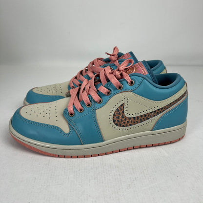 【中古品】【メンズ】 NIKE ナイキ IM8120-464 AIR JORDAN 1 LOW SE L BLUE.PINK.WHITE SIZE:26.5cm 黒タグ・箱有 スニーカー シューズ 靴 160-260816-io-03-fuzh 万代Net店