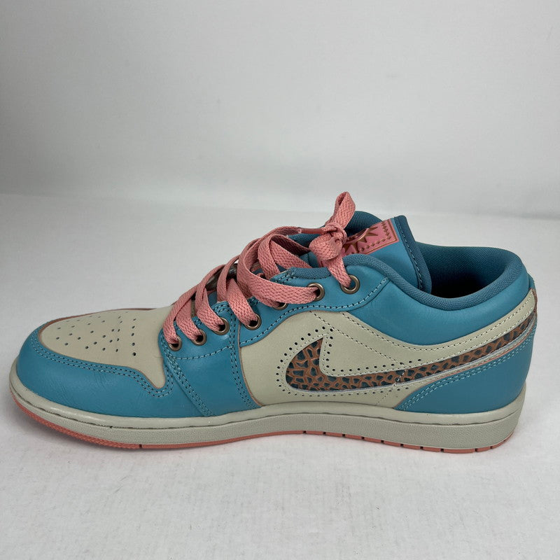 【中古品】【メンズ】 NIKE ナイキ IM8120-464 AIR JORDAN 1 LOW SE L BLUE.PINK.WHITE SIZE:26.5cm 黒タグ・箱有 スニーカー シューズ 靴 160-260816-io-03-fuzh 万代Net店