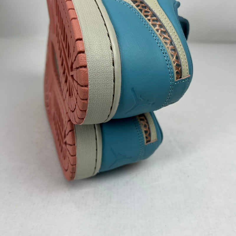 【中古品】【メンズ】 NIKE ナイキ IM8120-464 AIR JORDAN 1 LOW SE L BLUE.PINK.WHITE SIZE:26.5cm 黒タグ・箱有 スニーカー シューズ 靴 160-260816-io-03-fuzh 万代Net店