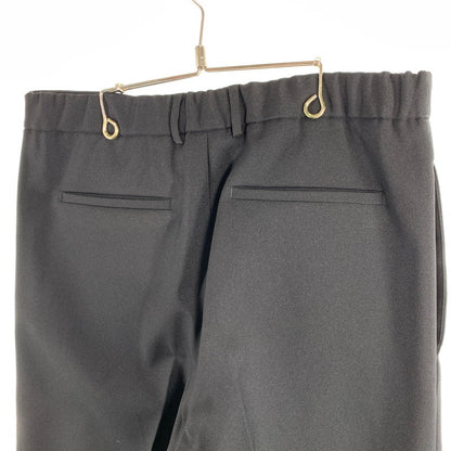 【中古品】【メンズ】 JIL SANDER ジルサンダー J21KA0011 WOOL GABARDINE TAPERED PANTS ウールテーパードパンツ スラックス 152-260815-gm-32-fuzh サイズ：46 カラー：ブラック 万代Net店