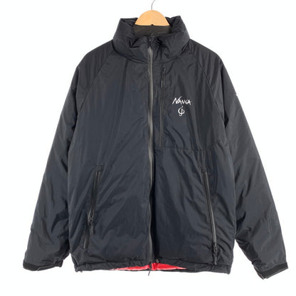 【中古品】【メンズ】 NANGA×GUNDAM 2637271 NYLON DOWN JACKET ナイロンダウンジャケット アウター ブランド 古着 144-260815-gm-23-fuzh サイズ：L カラー：ブラック 万代Net店