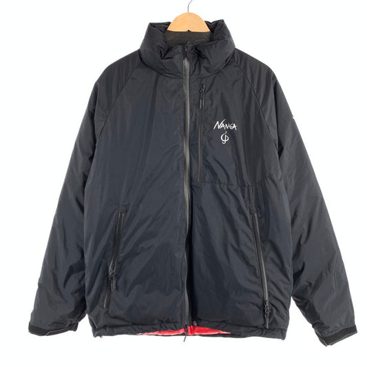 【中古品】【メンズ】 NANGA×GUNDAM 2637271 NYLON DOWN JACKET ナイロンダウンジャケット アウター ブランド 古着 144-260815-gm-23-fuzh サイズ：L カラー：ブラック 万代Net店