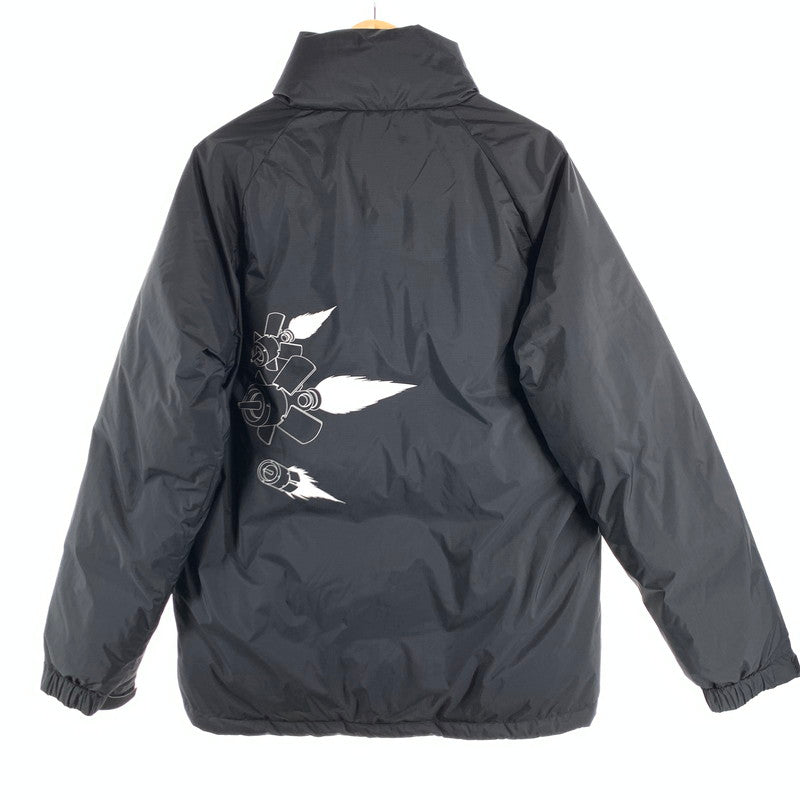 【中古品】【メンズ】 NANGA×GUNDAM 2637271 NYLON DOWN JACKET ナイロンダウンジャケット アウター ブランド 古着 144-260815-gm-23-fuzh サイズ：L カラー：ブラック 万代Net店