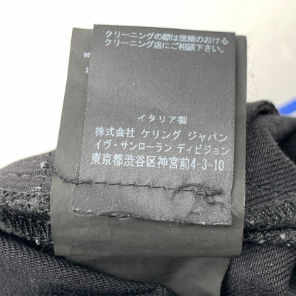 【中古品】【メンズ】 SAINT LAURENT サンローラン 525173 YG869 SKINNY PANTS スキニーパンツ ボトムス ブランド 古着 152-260815-gm-24-fuzh サイズ：32 カラー：ブラック 万代Net店