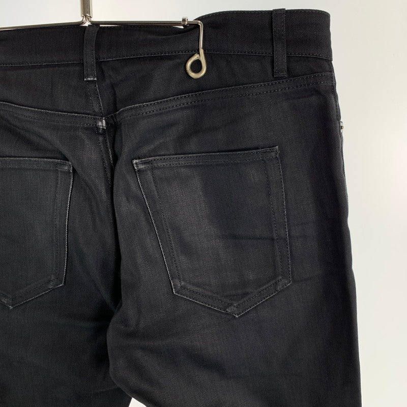 【中古品】【メンズ】 SAINT LAURENT サンローラン 525173 YG869 SKINNY PANTS スキニーパンツ ボトムス ブランド 古着 152-260815-gm-24-fuzh サイズ：32 カラー：ブラック 万代Net店