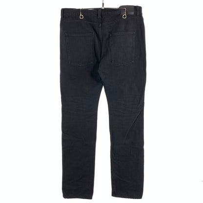 【中古品】【メンズ】 SAINT LAURENT サンローラン 800332 Y16PG1290 SLIM FIT JEANS スリムフィットジーンズ デニム 152-260815-gm-25-fuzh サイズ：40 カラー：ブラック 万代Net店