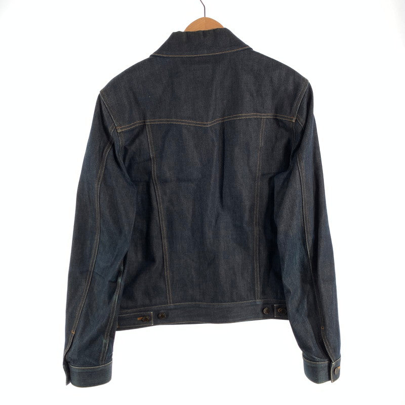 【中古品】【メンズ】 SAINT LAURENT サンローラン 578145 YG806 CLASSIC DENIM JACKET クラシックデニムジャケット ブランド 141-260815-gm-26-fuzh サイズ：L カラー：インディゴ 万代Net店