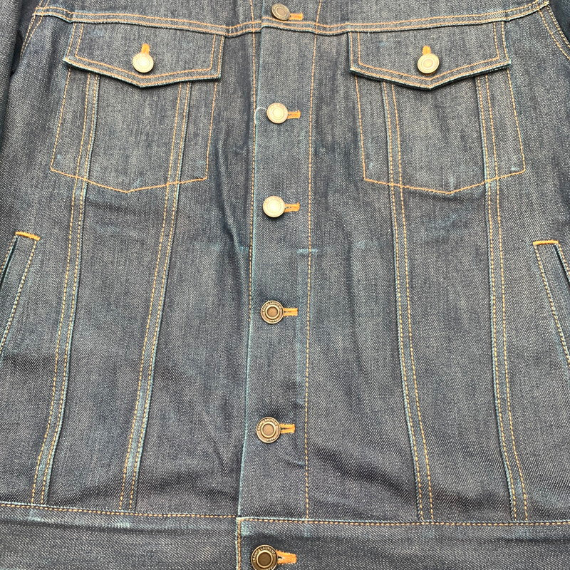 【中古品】【メンズ】 SAINT LAURENT サンローラン 578145 YG806 CLASSIC DENIM JACKET クラシックデニムジャケット ブランド 141-260815-gm-26-fuzh サイズ：L カラー：インディゴ 万代Net店