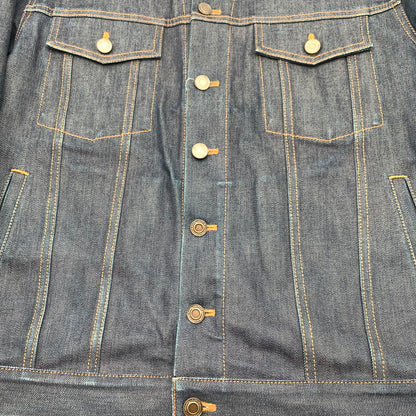 【中古品】【メンズ】 SAINT LAURENT サンローラン 578145 YG806 CLASSIC DENIM JACKET クラシックデニムジャケット ブランド 141-260815-gm-26-fuzh サイズ：L カラー：インディゴ 万代Net店