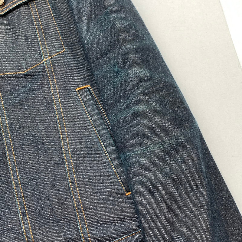 【中古品】【メンズ】 SAINT LAURENT サンローラン 578145 YG806 CLASSIC DENIM JACKET クラシックデニムジャケット ブランド 141-260815-gm-26-fuzh サイズ：L カラー：インディゴ 万代Net店