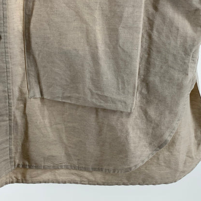 【中古品】【メンズ】 NORDISK NU87002 LONG SHIRT 長袖シャツ トップス ブランド 古着 140-260922-gm-19-fuzh サイズ：50 カラー：ベージュ 万代Net店
