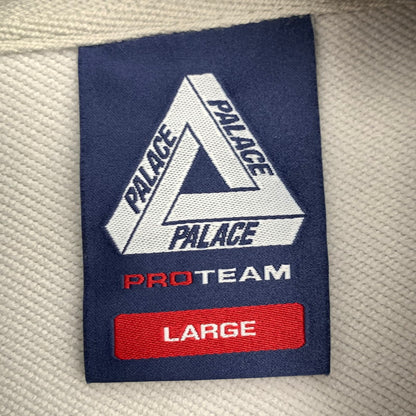 【中古品】【メンズ】 PALACE パレス PRO TEAM POLYKNIT FUNNEL TRACK JACKET トラックジャケット アウター ブルゾン 142-260815-gm-29-fuzh サイズ：L カラー：ライトグレー 万代Net店