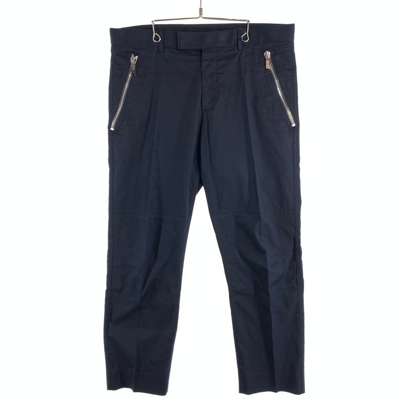 【中古品】【メンズ】 DIOR ディオール 763C187E3866 CROPPED PANTS クロップドパンツ ボトムス 152-260815-gm-31-fuzh サイズ：50 カラー：ネイビー 万代Net店
