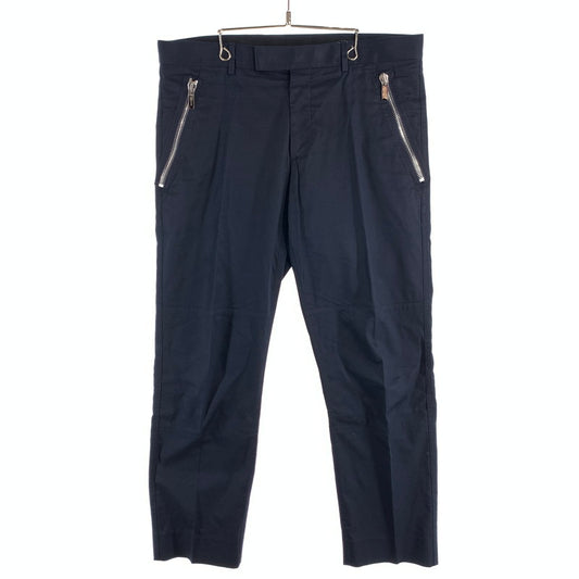 【中古品】【メンズ】 DIOR ディオール 763C187E3866 CROPPED PANTS クロップドパンツ ボトムス 152-260815-gm-31-fuzh サイズ：50 カラー：ネイビー 万代Net店