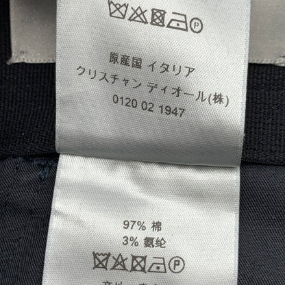 【中古品】【メンズ】 DIOR ディオール 763C187E3866 CROPPED PANTS クロップドパンツ ボトムス 152-260815-gm-31-fuzh サイズ：50 カラー：ネイビー 万代Net店