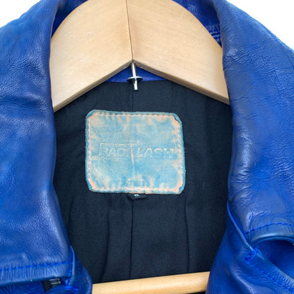 【中古品】【メンズ】 ISAMU KATAYAMA BACKLASH 1927-06 JAPAN CALF NATURAL DYED “GARMENT-WASH” ダブルライダースジャケット 140-260815-gm-20-fuzh サイズ：L カラー：ブルー 万代Net店