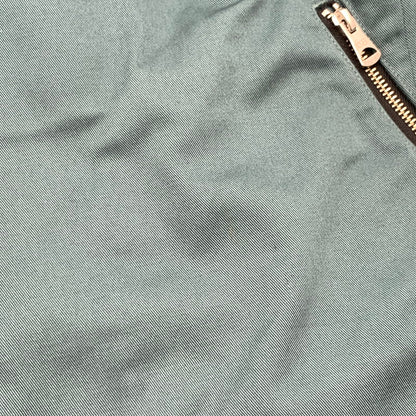 【中古品】【メンズ】 ISAMUKATAYAMA BACKLASH イサムカタヤマバックラッシュ×DICKIES ディッキーズ ダブルライダースジャケット 140-260815-gm-21-fuzh サイズ：L カラー：グリーン 万代Net店