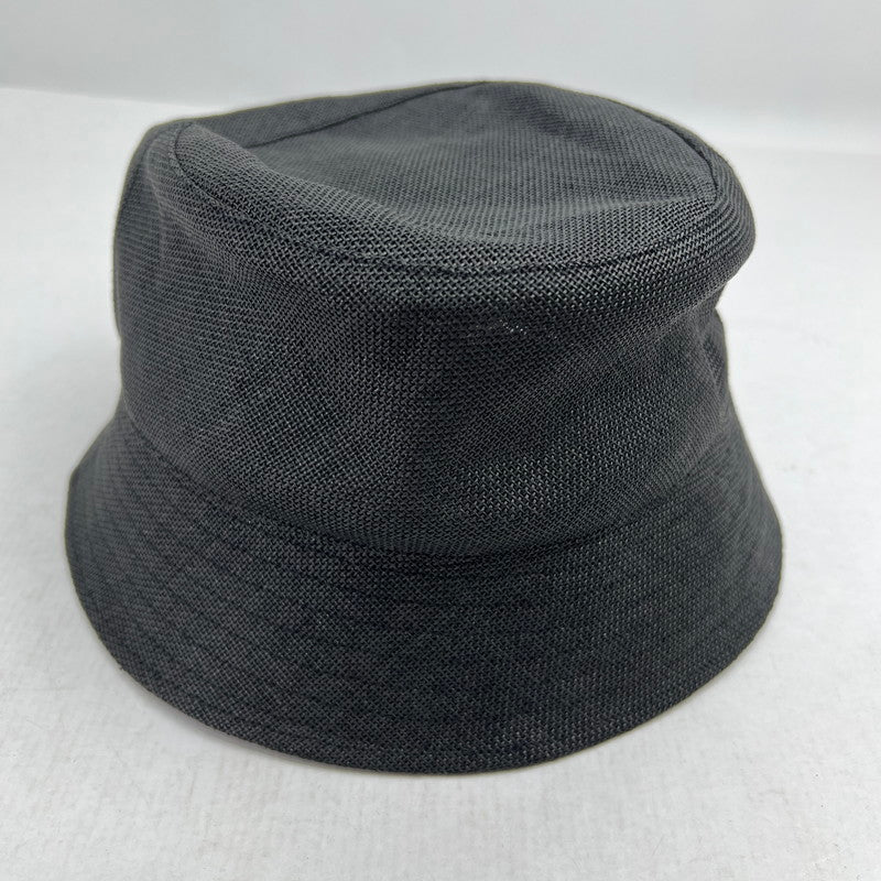 【中古品】【メンズ】 KIJIMA TAKAYUKI PAPER CLOTH BUCKET HAT キジマタカユキ ペーパー クロス バケットハット BLACK SIZE:3 帽子 185-260816-io-21-fuzh カラー：ブラック 万代Net店