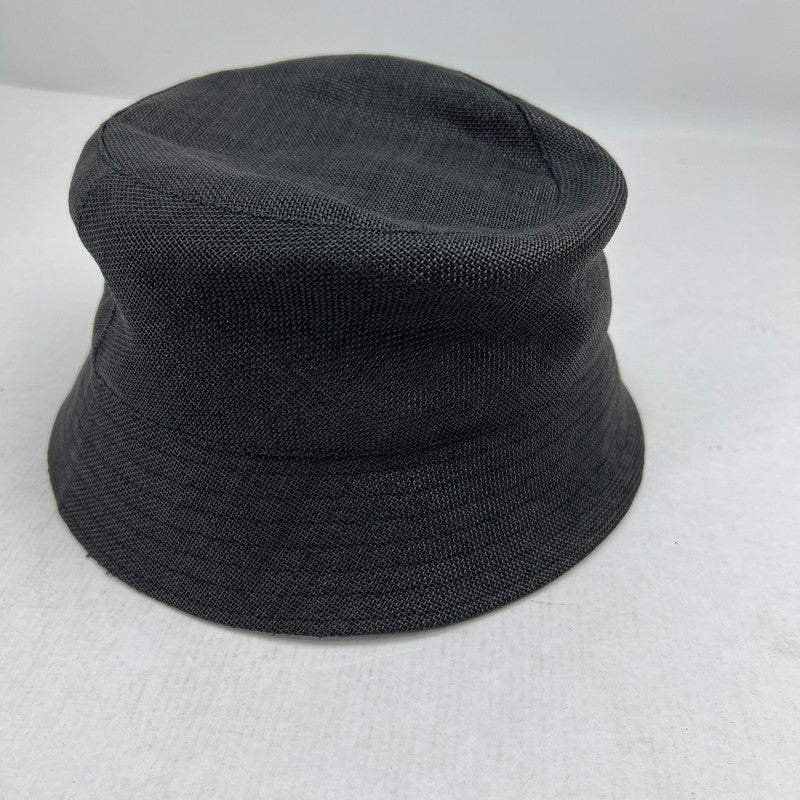 【中古品】【メンズ】 KIJIMA TAKAYUKI PAPER CLOTH BUCKET HAT キジマタカユキ ペーパー クロス バケットハット BLACK SIZE:3 帽子 185-260816-io-21-fuzh カラー：ブラック 万代Net店