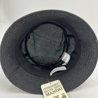 【中古品】【メンズ】 KIJIMA TAKAYUKI PAPER CLOTH BUCKET HAT キジマタカユキ ペーパー クロス バケットハット BLACK SIZE:3 帽子 185-260816-io-21-fuzh カラー：ブラック 万代Net店