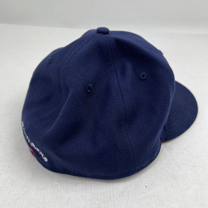 【中古品】【メンズ】 SUPREME×NEWERA シュプリーム ニューエラ GOLDCROSS S LOGO CAP ゴールドクロス ロゴ キャップ BLUE SIZE:61.5cm 帽子 185-260816-io-20-fuzh カラー：ブルー 万代Net店