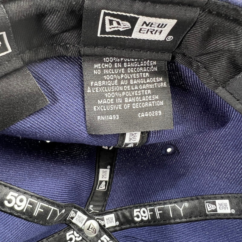【中古品】【メンズ】 SUPREME×NEWERA シュプリーム ニューエラ GOLDCROSS S LOGO CAP ゴールドクロス ロゴ キャップ BLUE SIZE:61.5cm 帽子 185-260816-io-20-fuzh カラー：ブルー 万代Net店