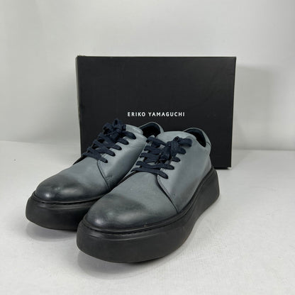【中古品】【メンズ】 ERIKO YAMAGUCHI PLATFORM MEN BLUE NIGHT マザーハウス シューズ GRAY SIZE:L(28-28.5cm) 箱付属 靴 164-260816-io-07-fuzh カラー：グレー 万代Net店