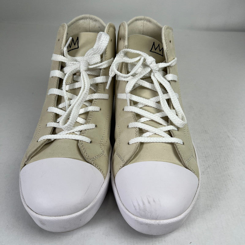 【中古品】【メンズ】 SANGACIO JEAN MICHEL BASQUIAT サンガッチョ ジャン＝ミシェル・バスキア にゅ～ずHIスニーカー BEIGE SIZE:27.5cm スニーカー シューズ 靴 ※使用感あり 162-260816-io-05-fuzh カラー：ベージュ 万代Net店