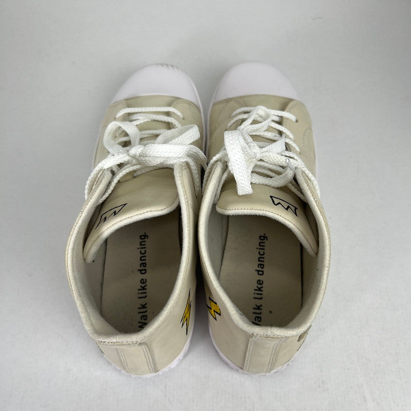 【中古品】【メンズ】 SANGACIO JEAN MICHEL BASQUIAT サンガッチョ ジャン＝ミシェル・バスキア にゅ～ずHIスニーカー BEIGE SIZE:27.5cm スニーカー シューズ 靴 ※使用感あり 162-260816-io-05-fuzh カラー：ベージュ 万代Net店