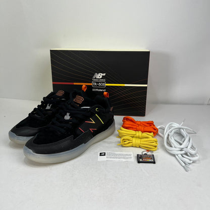 【中古品】【メンズ】 NEWBALANCE×ROLAND ニューバランス ローランド NM808LRO NUMERIC TIAGO LEMOS BLACK SIZE:27.5cm シューレース.チャーム.箱有 スニーカー シューズ 靴 162-260816-io-09-fuzh 万代Net店