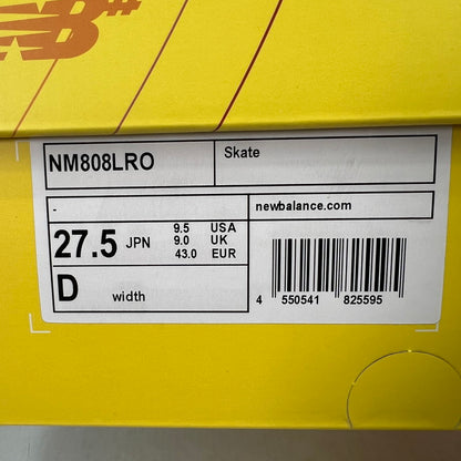 【中古品】【メンズ】 NEWBALANCE×ROLAND ニューバランス ローランド NM808LRO NUMERIC TIAGO LEMOS BLACK SIZE:27.5cm シューレース.チャーム.箱有 スニーカー シューズ 靴 162-260816-io-09-fuzh 万代Net店