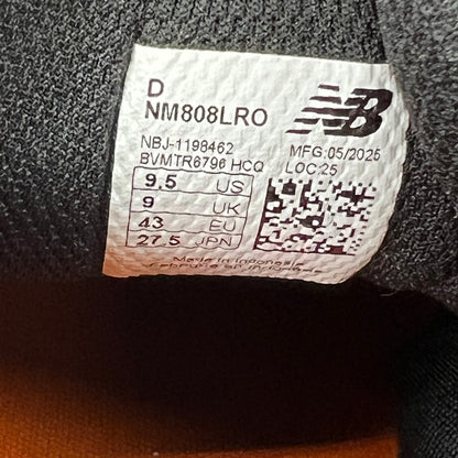 【中古品】【メンズ】 NEWBALANCE×ROLAND ニューバランス ローランド NM808LRO NUMERIC TIAGO LEMOS BLACK SIZE:27.5cm シューレース.チャーム.箱有 スニーカー シューズ 靴 162-260816-io-09-fuzh 万代Net店